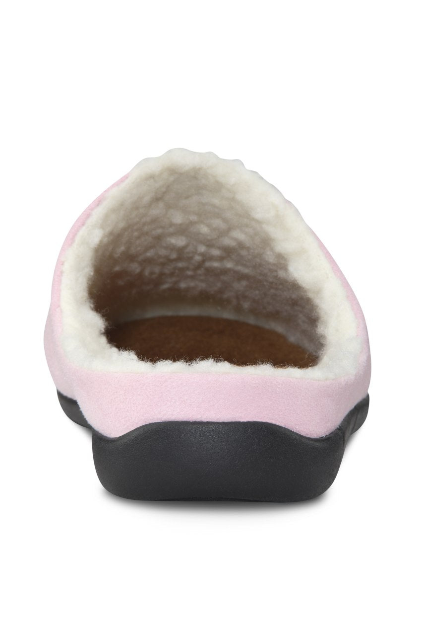 Dr. Comfort Cozy Women's Slippers - Pink - heel_view