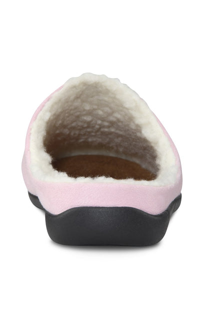 Dr. Comfort Cozy Women's Slippers - Pink - heel_view