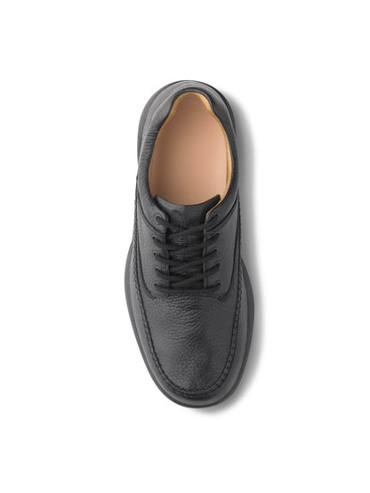 Dr. Comfort Stallion Men's Dress Shoe - Black - overhead_view