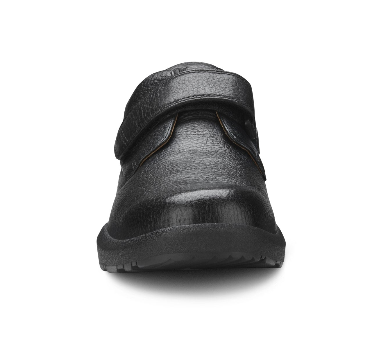 Dr. Comfort William X Men's Double Depth Casual Shoe - Black - front_toe