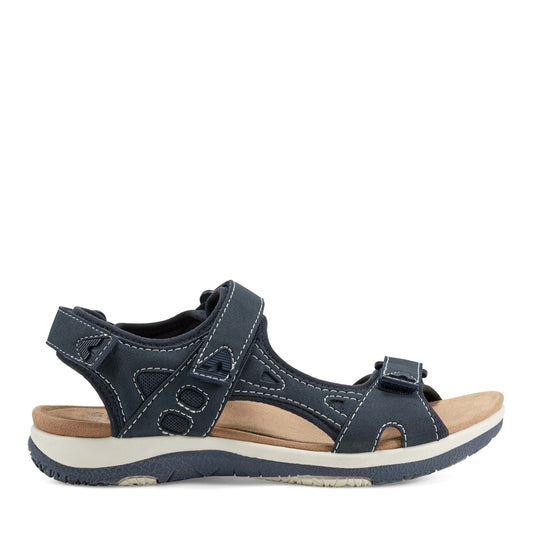 Earth Skylar Cushioned Arch-Support Adjustable Women's Sandal - Dark Blue - 1