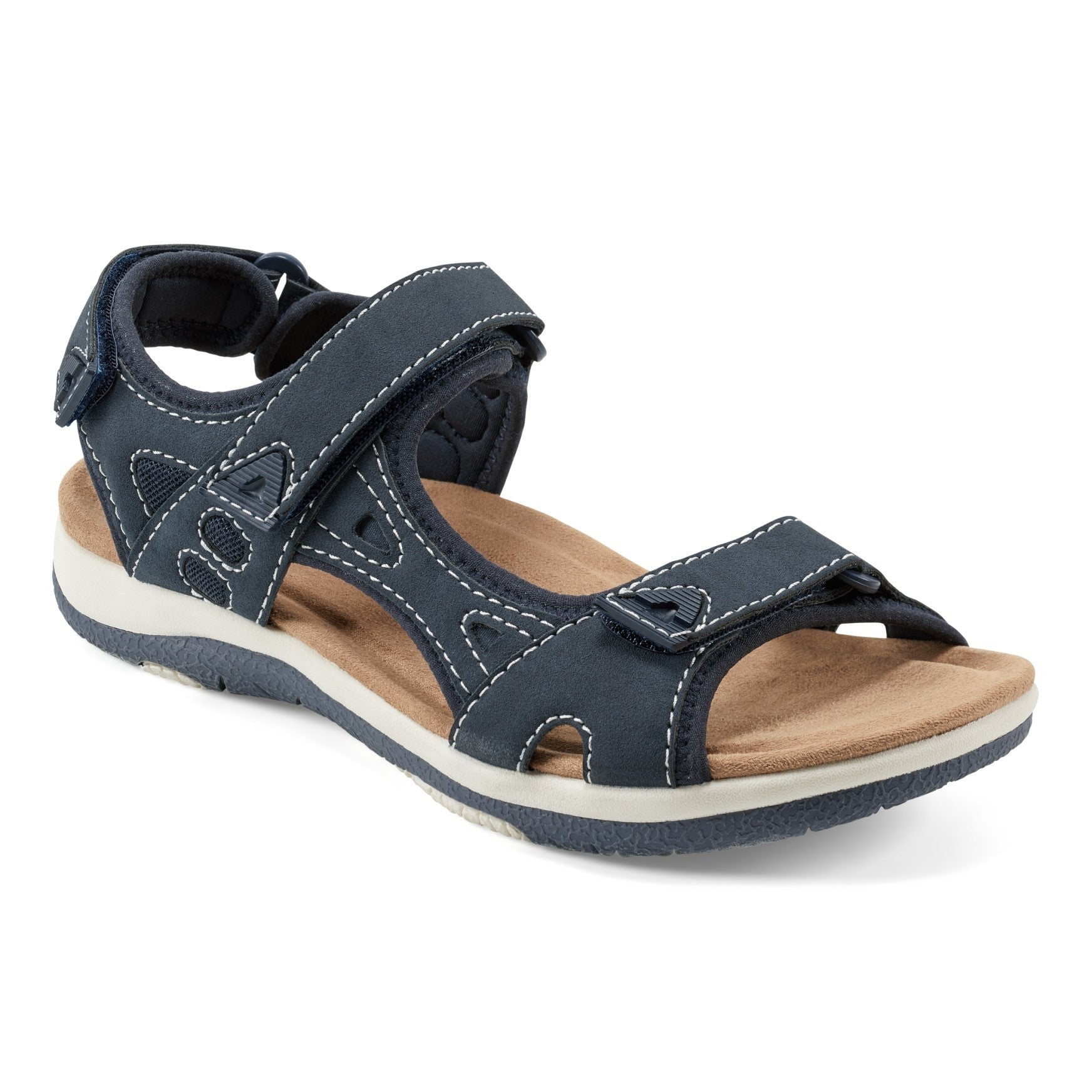 Earth Skylar Cushioned Arch-Support Adjustable Women's Sandal - Dark Blue - 2