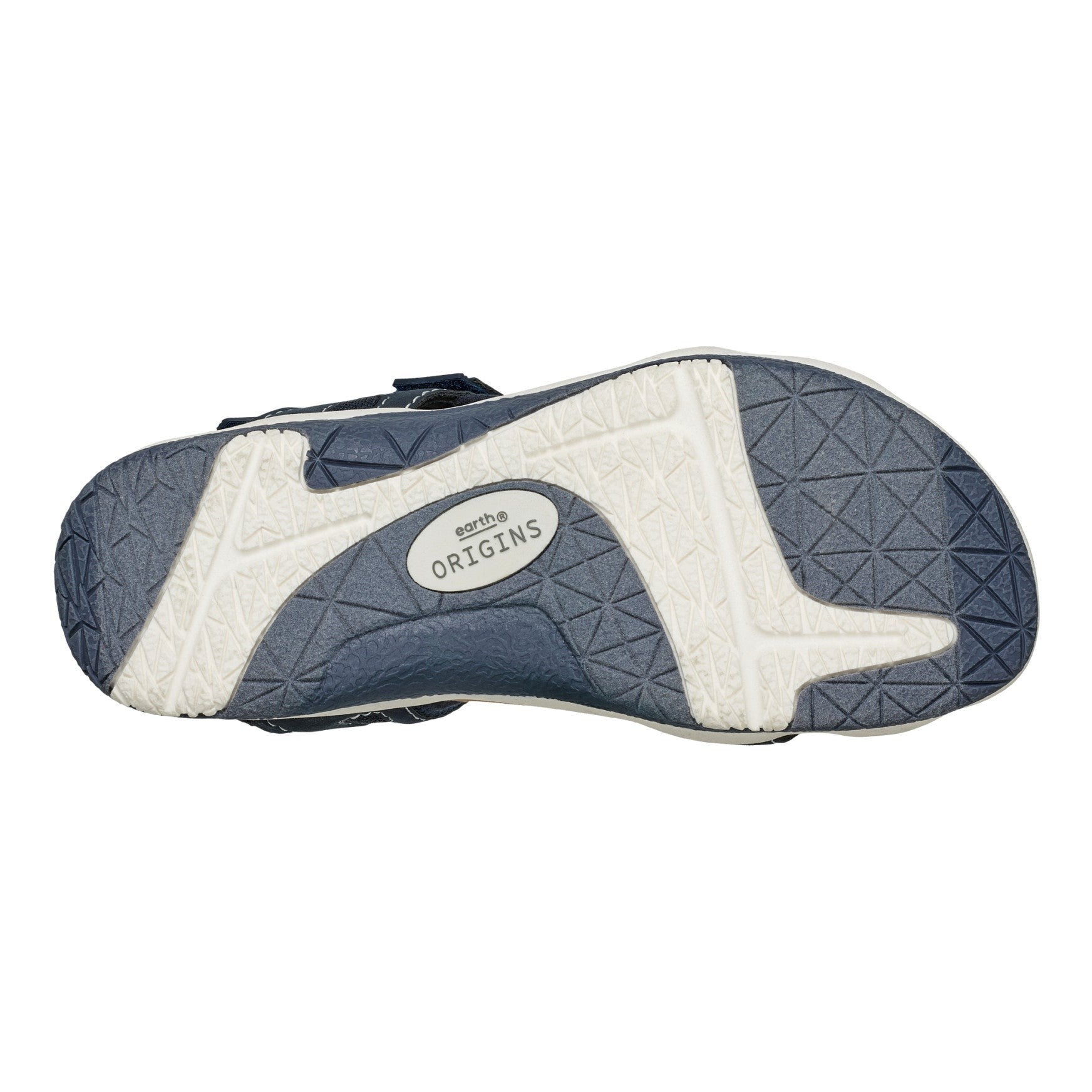 Earth Skylar Cushioned Arch-Support Adjustable Women's Sandal - Dark Blue - 7