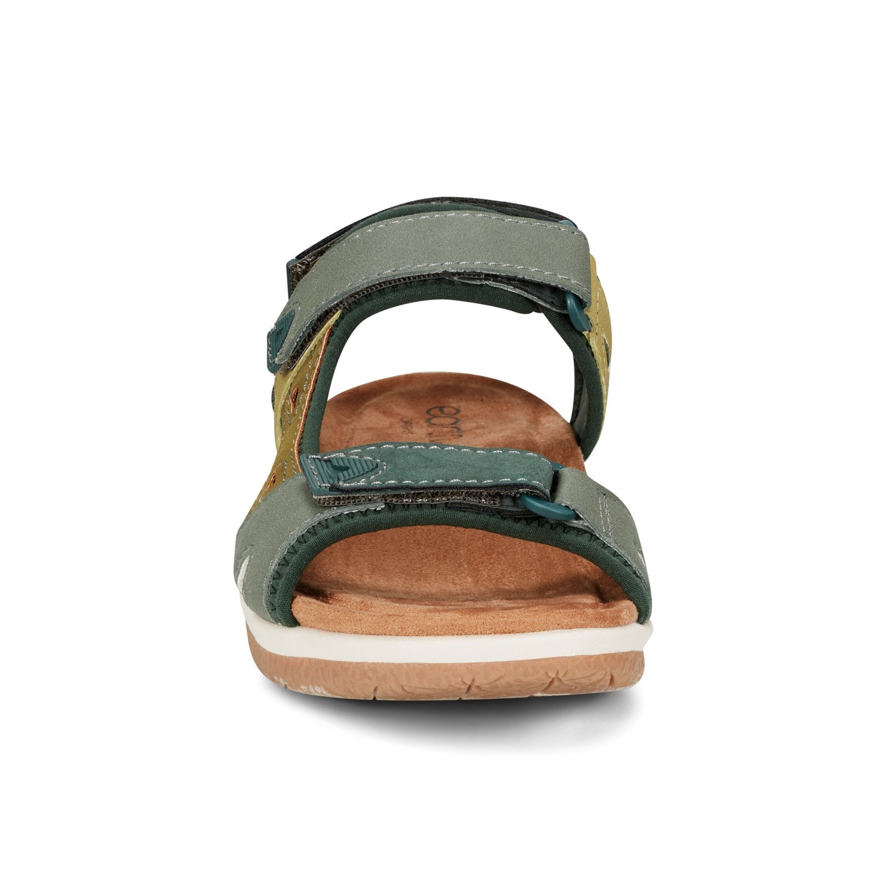 Earth Skylar Cushioned Arch-Support Adjustable Women's Sandal - Dark Green - 4