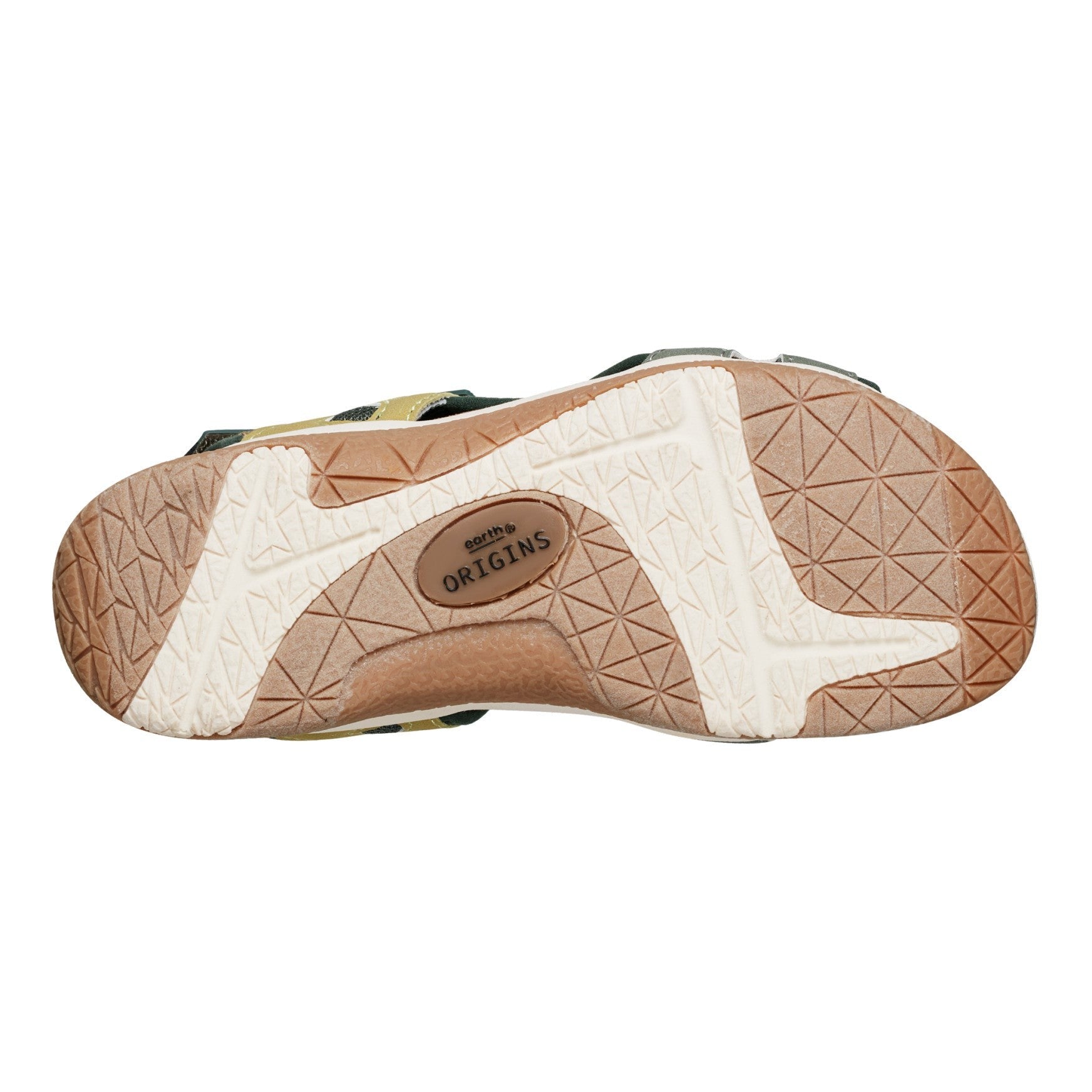 Earth Skylar Cushioned Arch-Support Adjustable Women's Sandal - Dark Green - 7