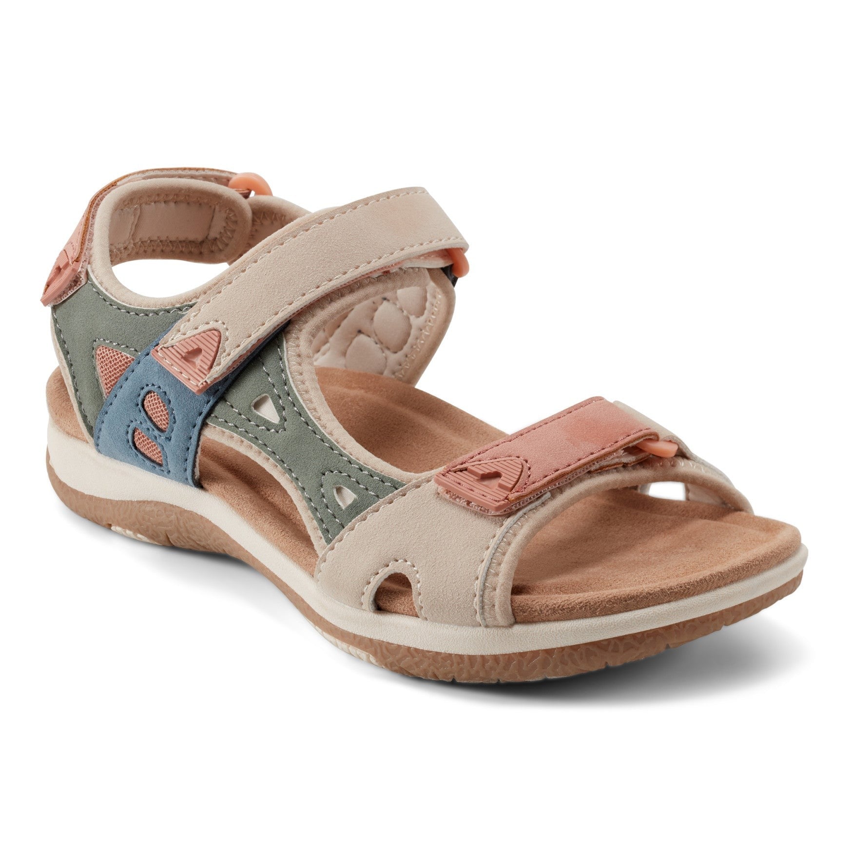 Earth Skylar Cushioned Arch-Support Adjustable Women's Sandal - Light Natural - 2