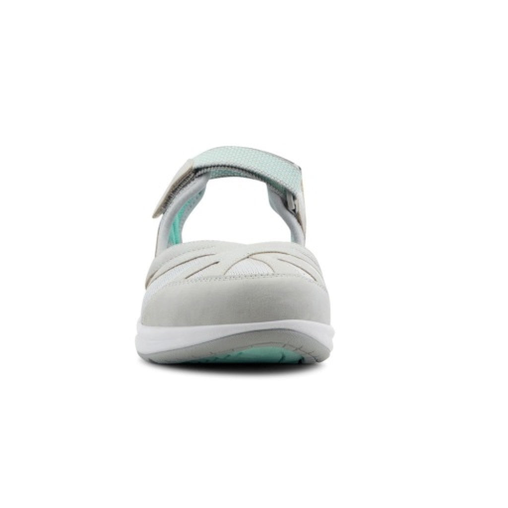 Easy Spirit Splash Cushioned Arch Support Comfort Women's Walking Shoe - Light Gray - 3