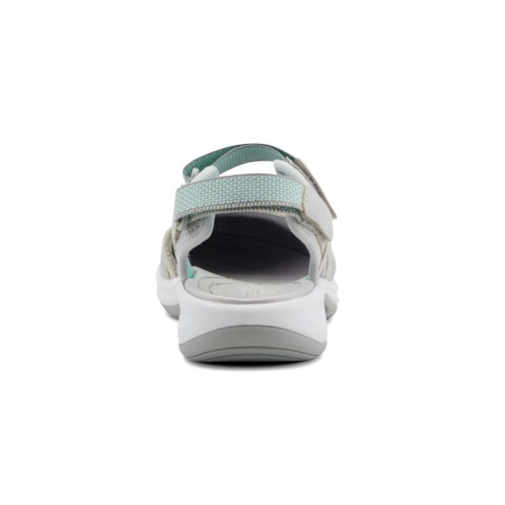 Easy Spirit Splash Cushioned Arch Support Comfort Women's Walking Shoe - Light Gray - 4