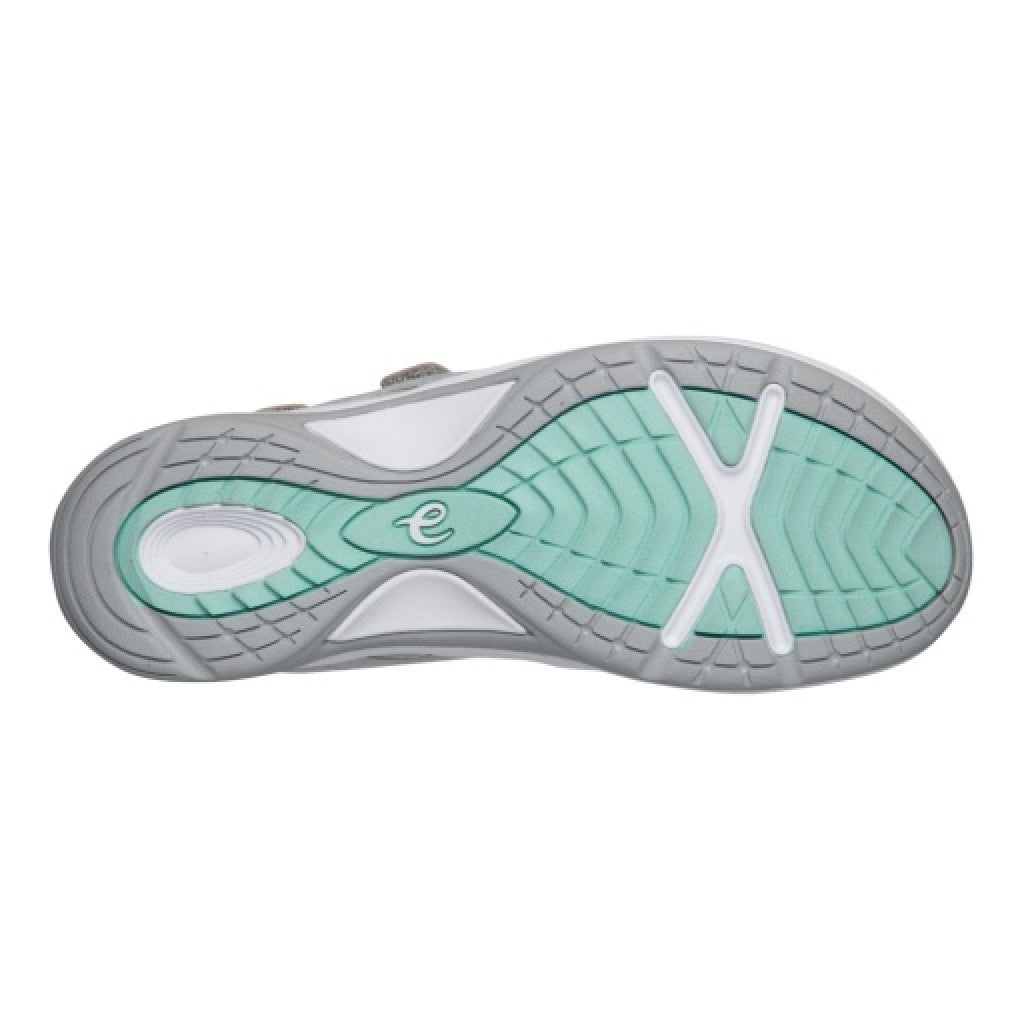 Easy Spirit Splash Cushioned Arch Support Comfort Women's Walking Shoe - Light Gray - 5