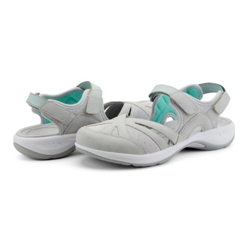 Easy Spirit Splash Cushioned Arch Support Comfort Women's Walking Shoe - Light Gray - 7