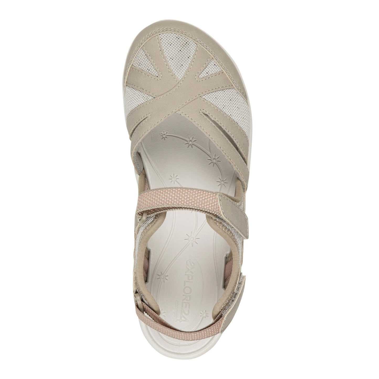 Easy Spirit Splash Cushioned Arch Support Comfort Women's Walking Shoe - Taupe - 5