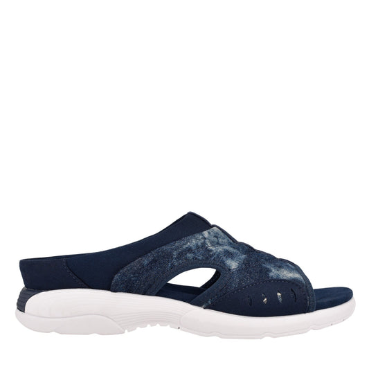 Easy Spirit Traciee Cushioned Arch Support Slip On Sandal Women's - Denim Tie Dye - 1
