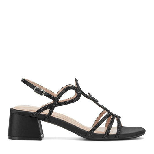 Easy Spirit Yana Cushioned Arch-Support Women's Dress Sandal - Black - 1