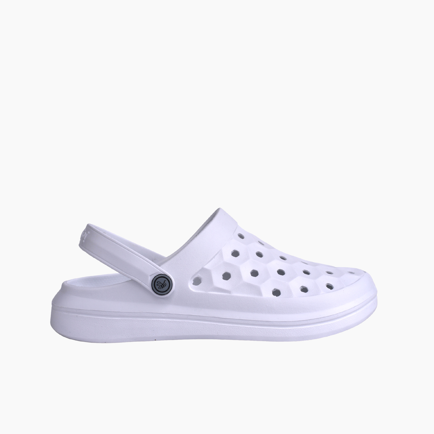 Joybees Men's Varsity Clog - White - Image