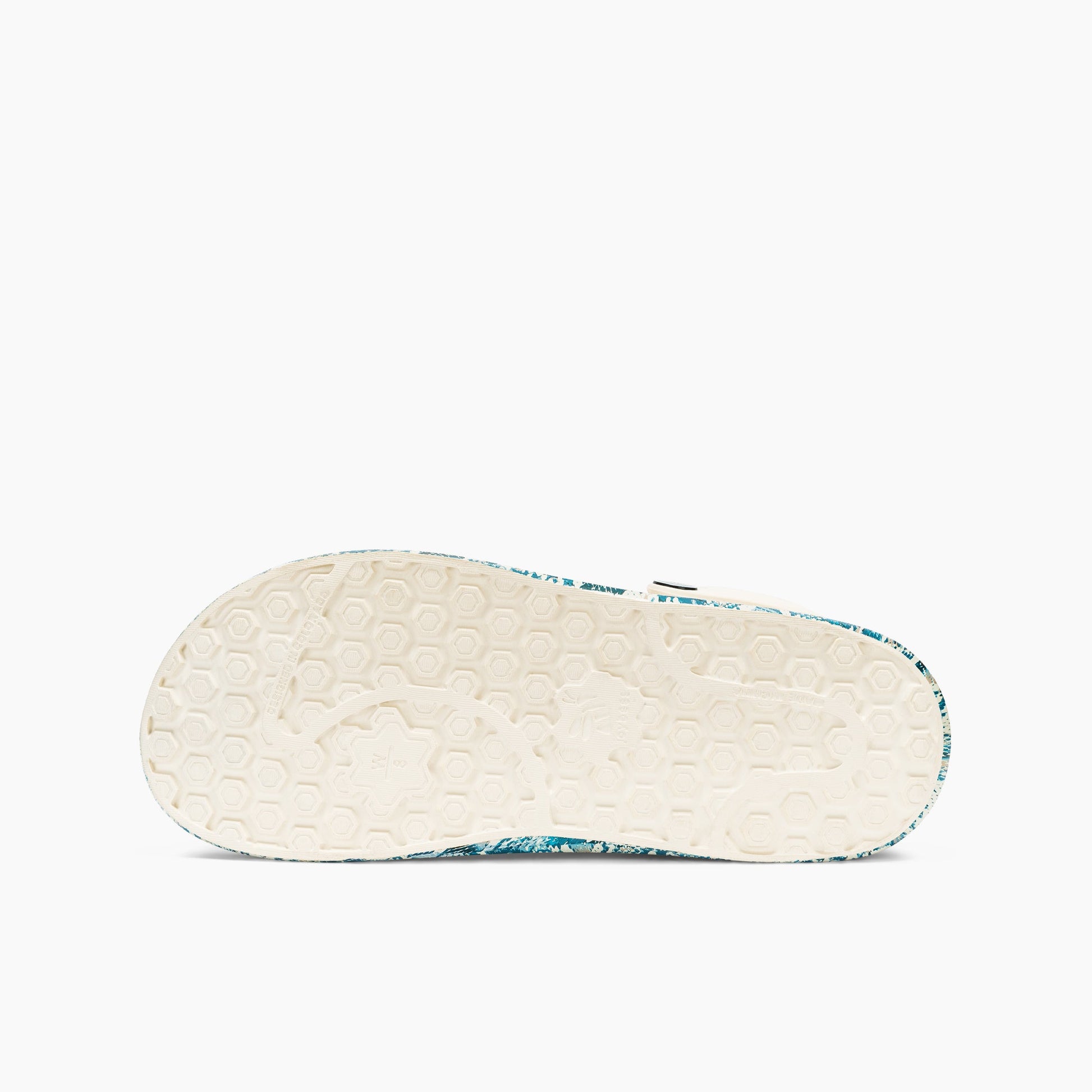 Joybees Men's Varsity Clog - Bone Snakeskin - Bottom