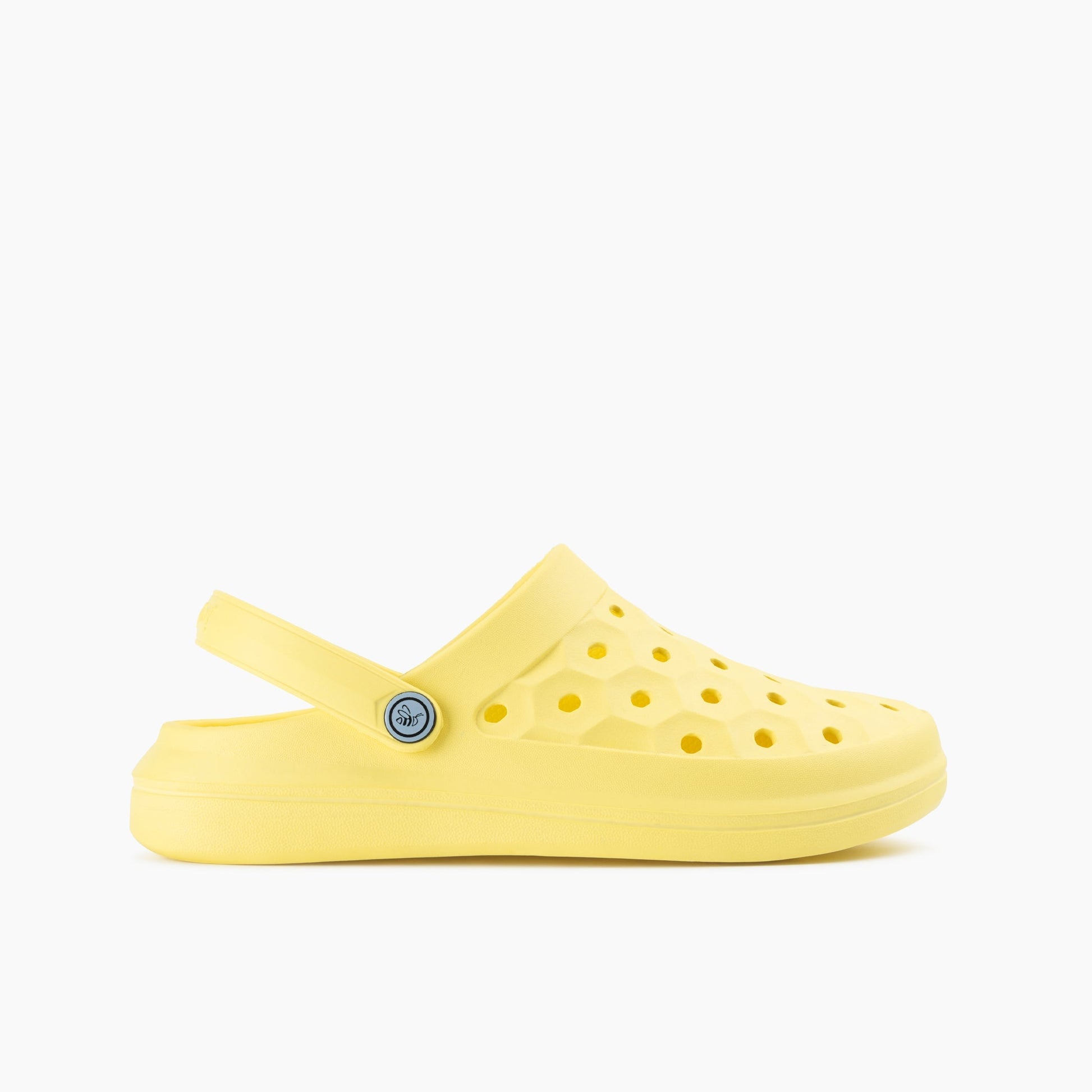 Joybees Men's Varsity Clog - Yellow Iris - Side