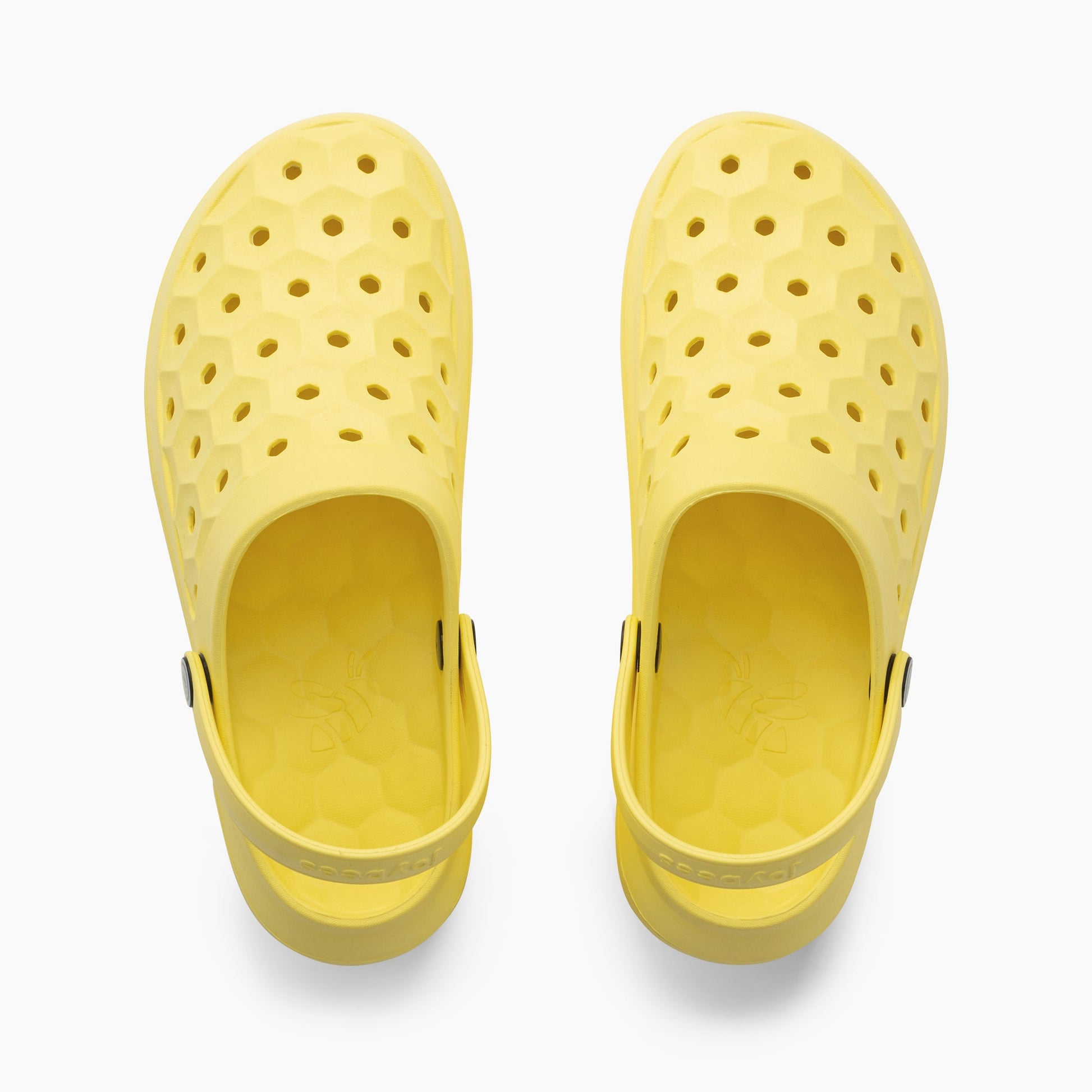 Joybees Men's Varsity Clog - Yellow Iris - Top