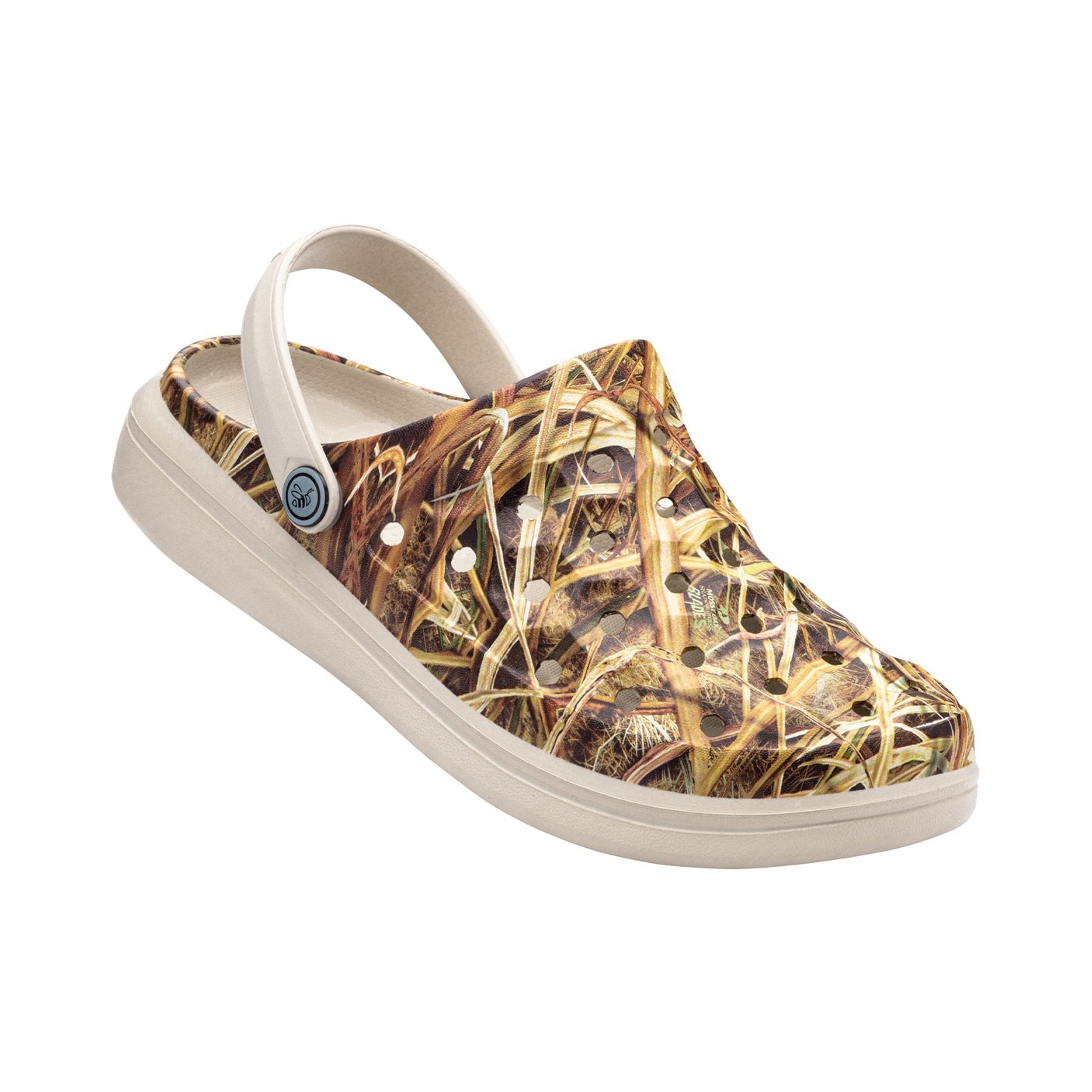 Joybees Varsity Clog - Unisex Comfort Clog - Mossy Oak Shadow Grass Right