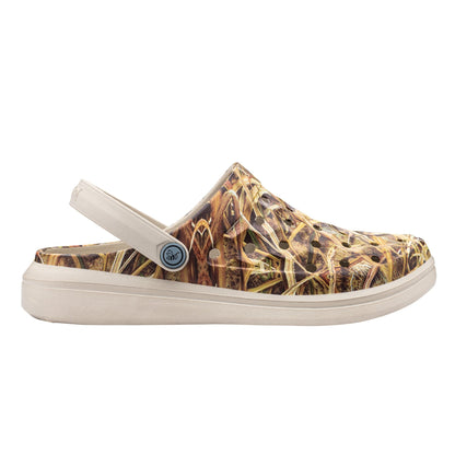 Joybees Varsity Clog - Unisex Comfort Clog - Mossy Oak Shadow Grass Side