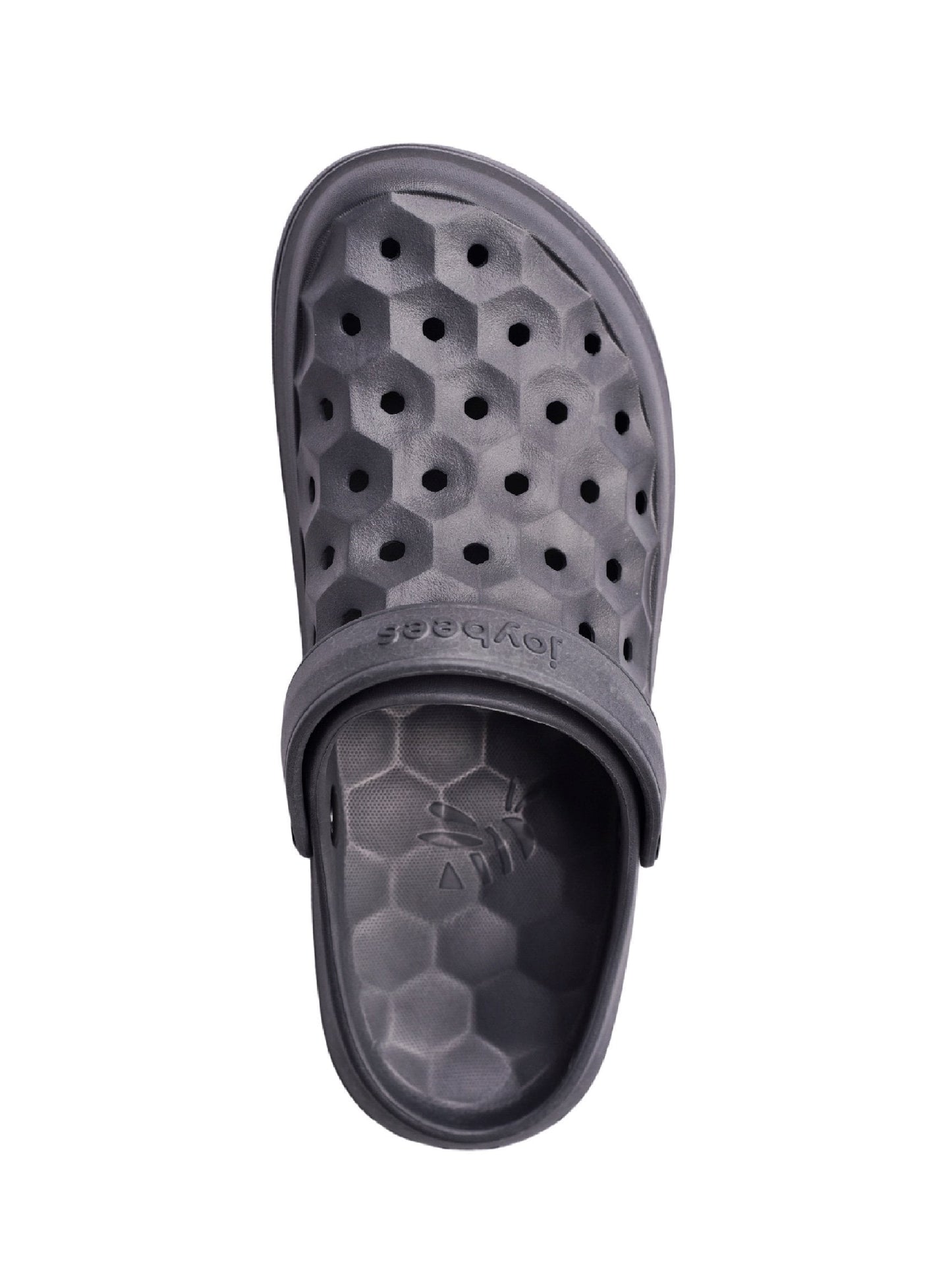 Joybees Varsity Clog - Unisex Comfort Clog - Charcoal - Top