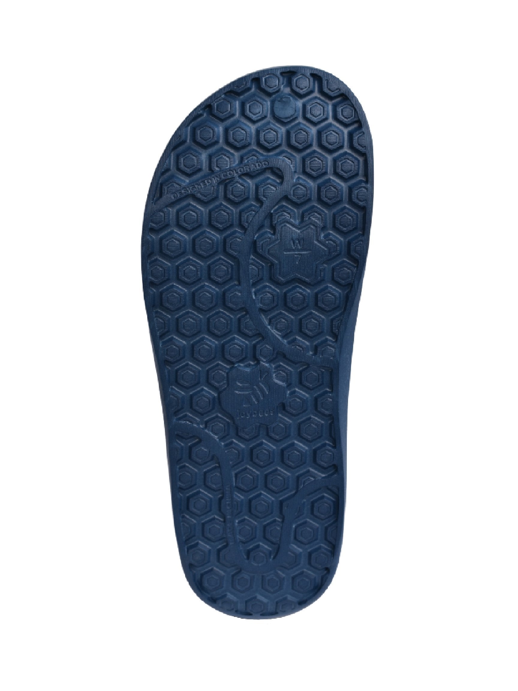 Joybees Varsity Clog - Unisex Comfort Clog - Navy - Bottom