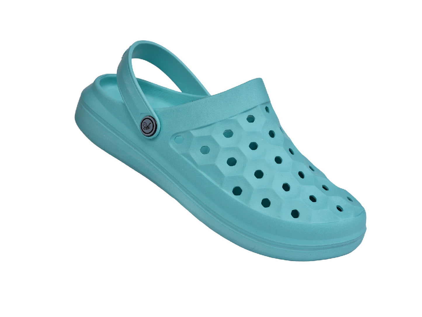 Joybees Varsity Clog - Unisex Comfort Clog - Island Aqua Right