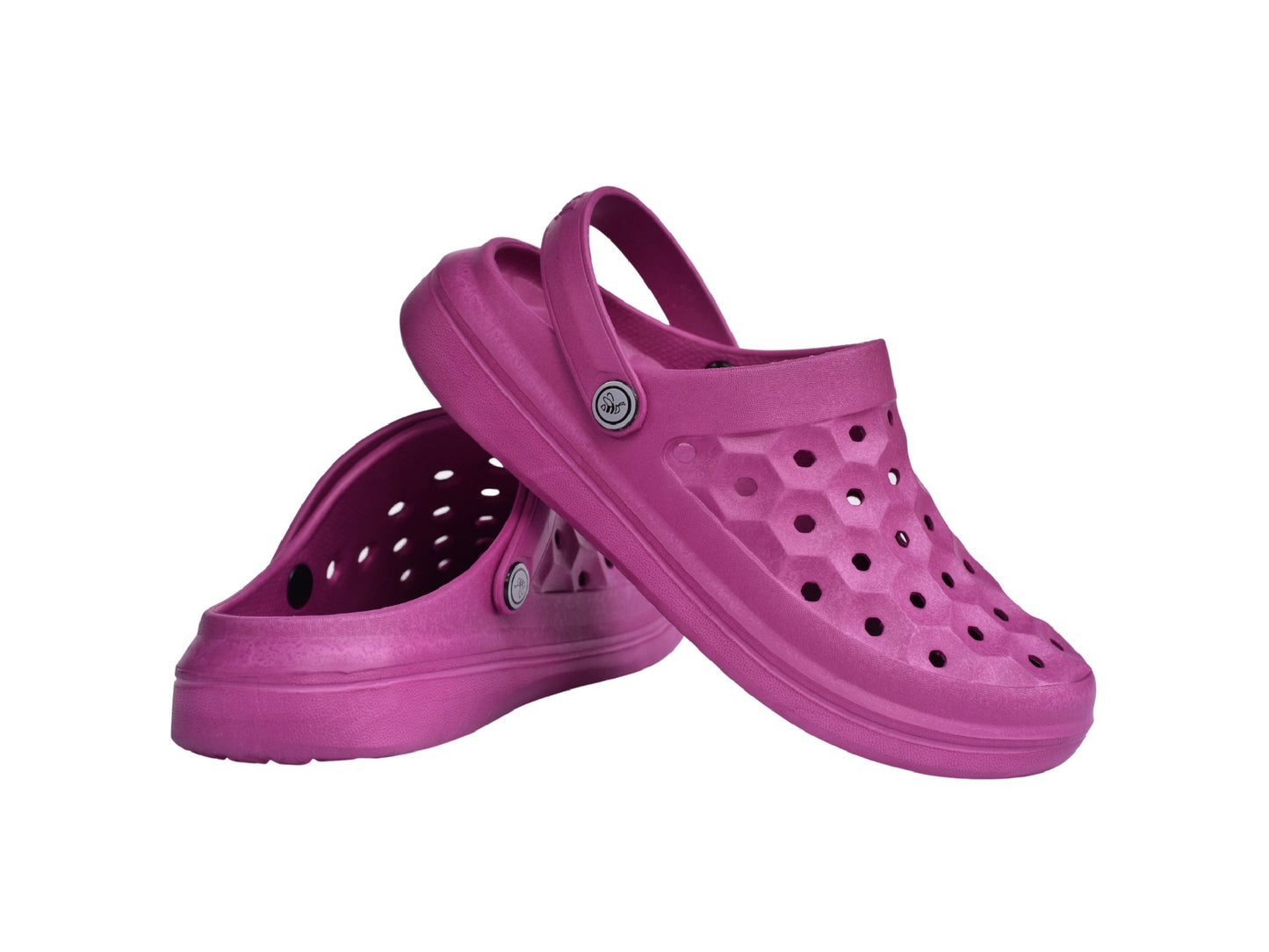 Joybees Varsity Clog - Unisex Comfort Clog - Plum - Pair