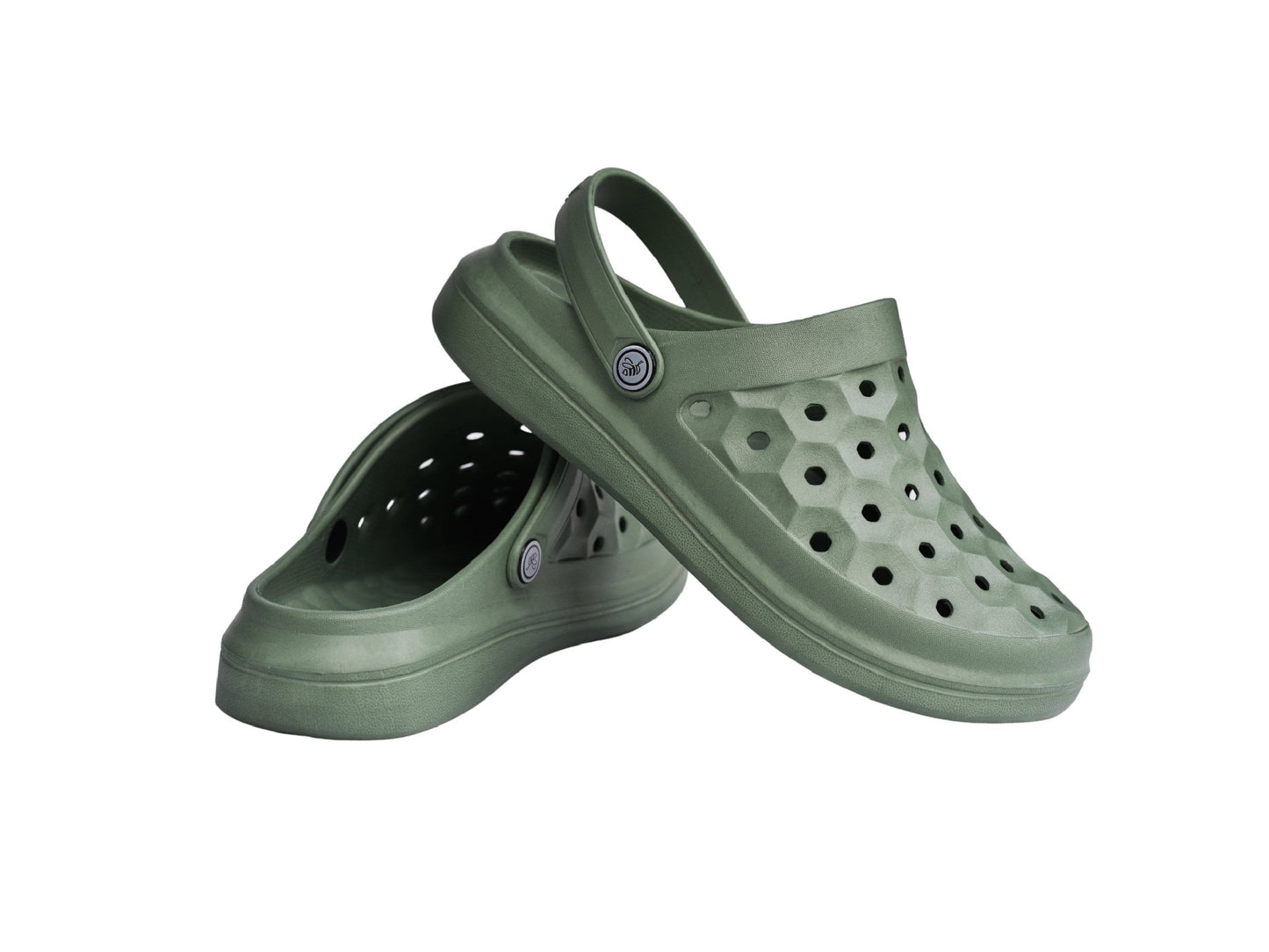 Joybees Varsity Clog - Unisex Comfort Clog - Sage - Pair