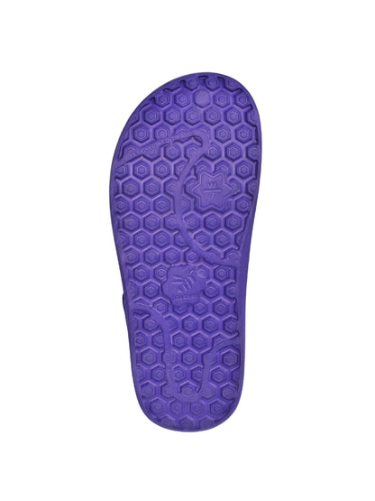 Joybees Varsity Clog - Unisex Comfort Clog - Violet - Bottom