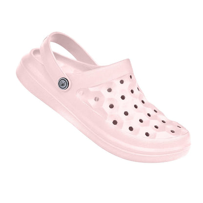 Joybees Varsity Clog - Unisex Comfort Clog - Right Pale Pink 