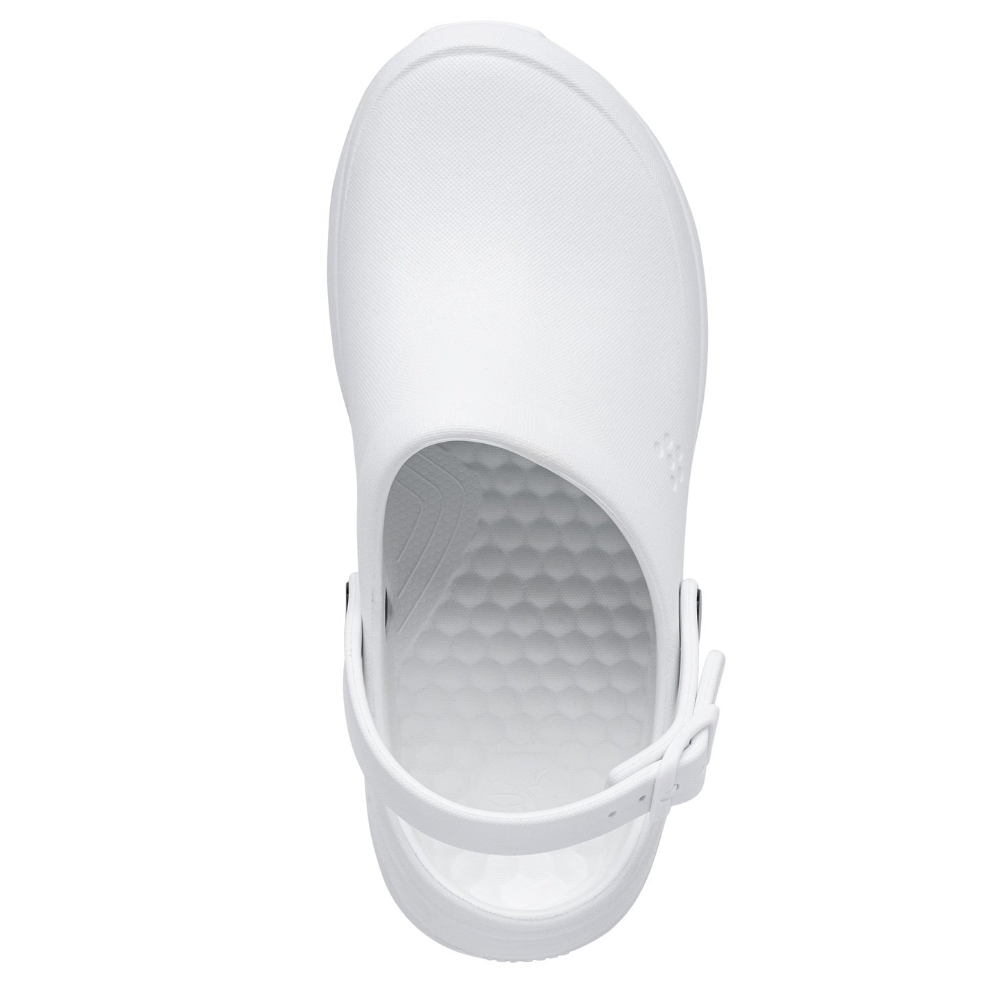 Joybees Work Clog - Unisex Slip Resistant Professional Shoe - White - Top