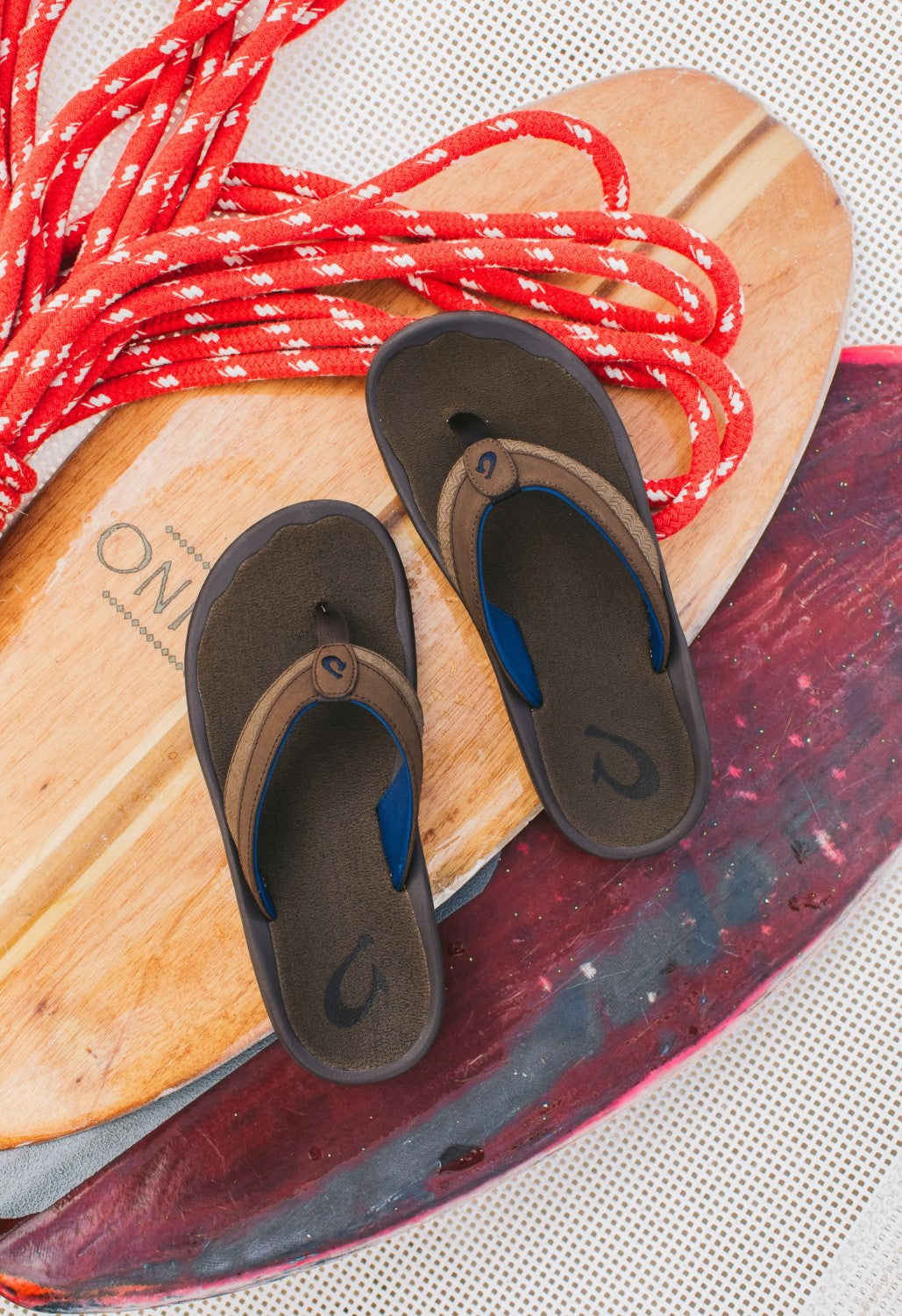 OluKai 'Ohana Koa - Men's Sandals - mustang 2 Lifestyle