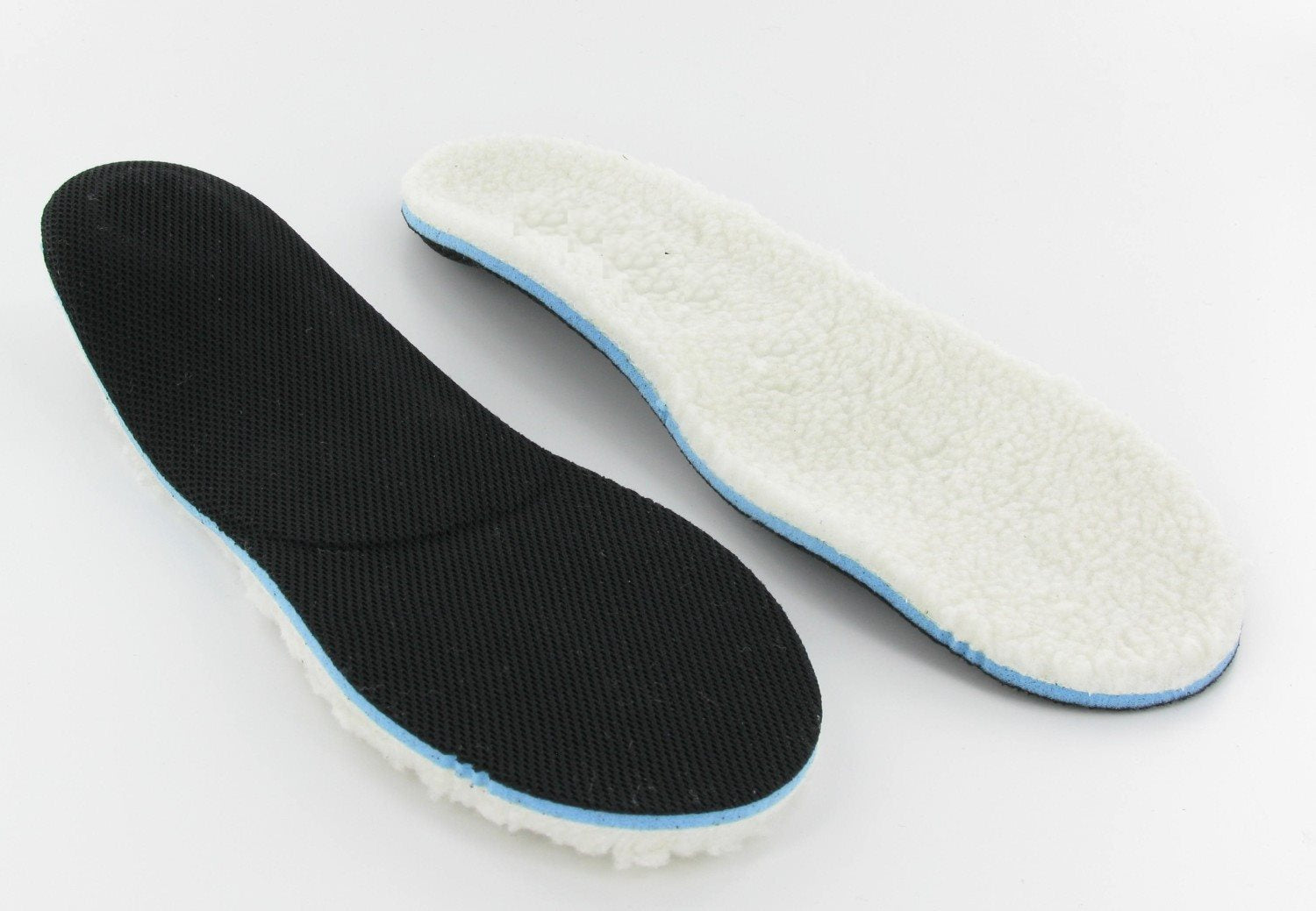 ORTHOS Shearling Orthotic Insoles - Inserts w/ Arch Support for Slippers, White - Sheepskin Lined Boots - boots slippers