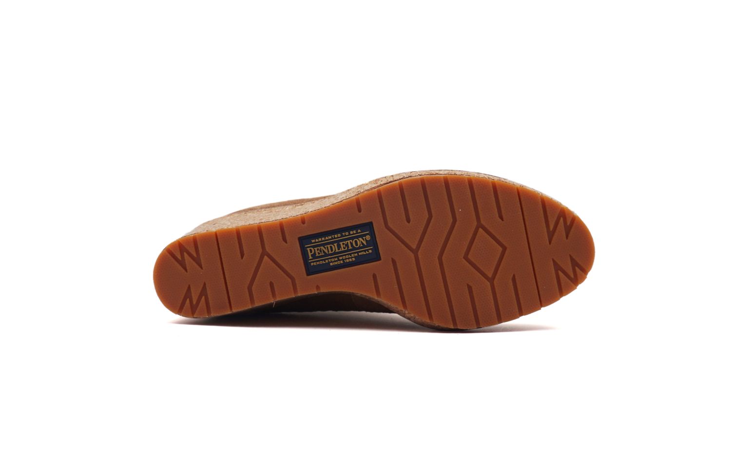 Pendleton Women's Arago Zip Wedge Wool &amp; Waterproof - Steel Gray - Sole