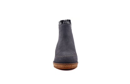 Pendleton Women's Arago Zip Wedge Wool &amp; Waterproof - Steel Gray - Front