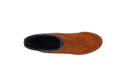 Pendleton Women's Arago Zip Wedge Wool &amp; Waterproof - Caramel Cafe - Top