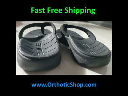 SOLE Men's Sport Flip Flops - Orthotic Support Sandal