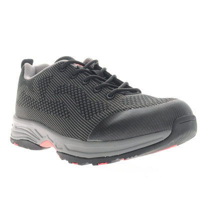 Propet Cora Women's Hiking Shoe - Black/hot Pink - angle main