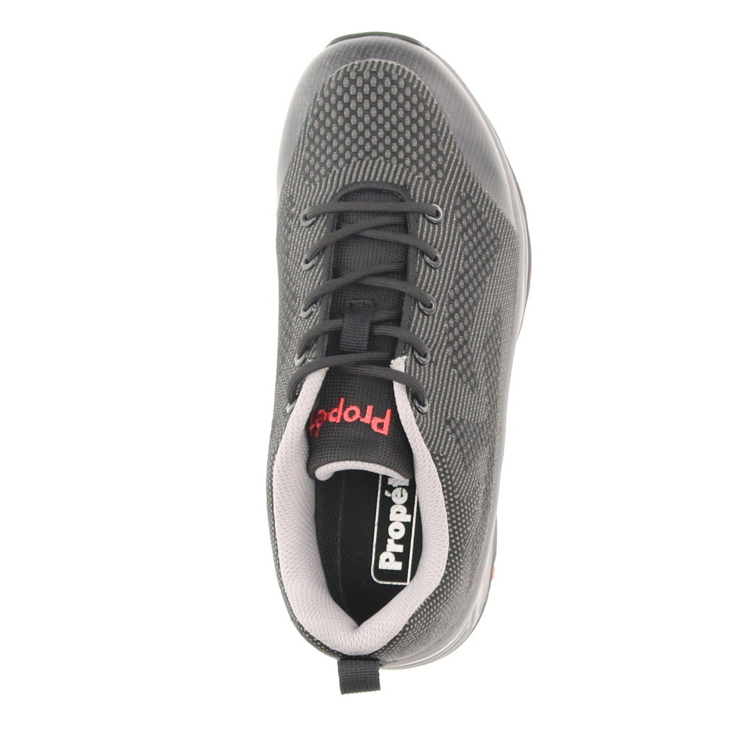 Propet Cora Women's Hiking Shoe - Black/hot Pink - top view