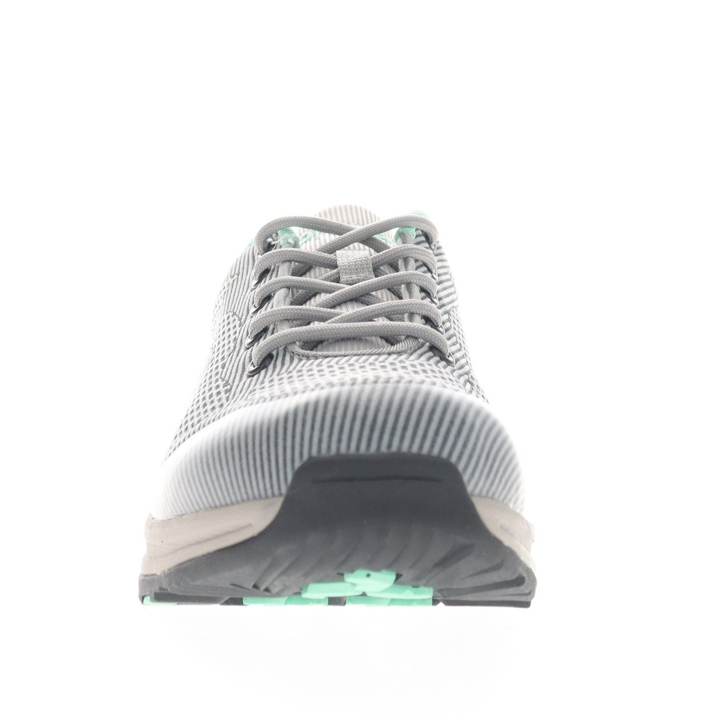 Propet Cora Women's Hiking Shoe - Grey/mint - front view