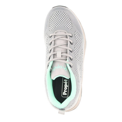 Propet Cora Women's Hiking Shoe - Grey/mint - top view