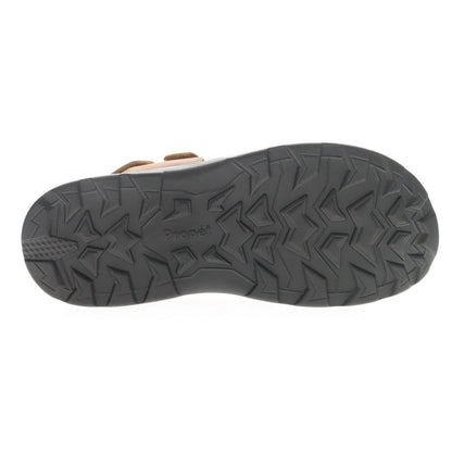 Propet Hunter Men's Fisherman Sandal - Tan - bottom view