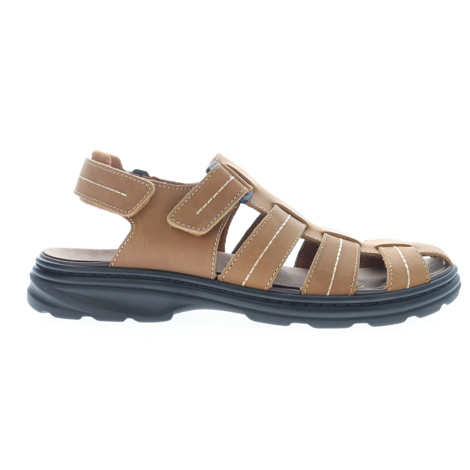 Propet Hunter Men's Fisherman Sandal - Tan - outside view