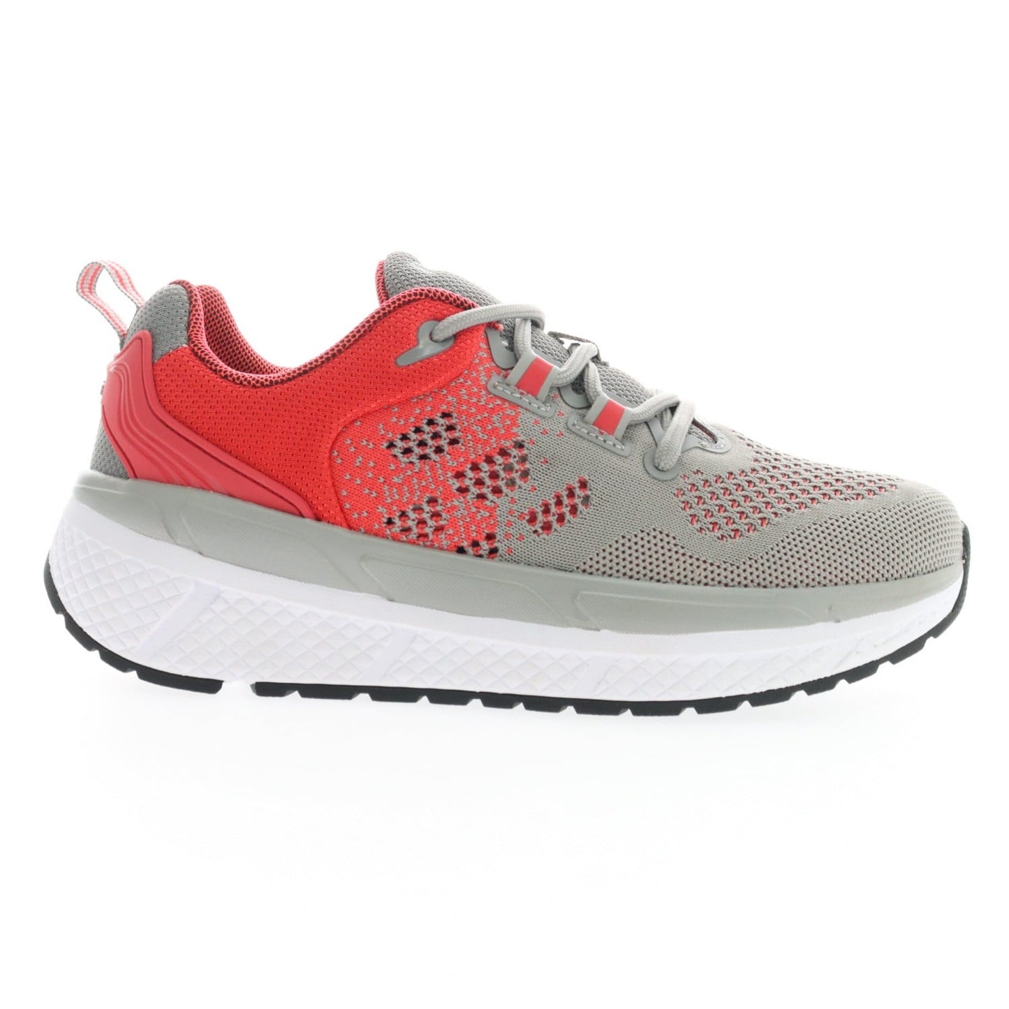 Propet Ultra Women's Shoe - Lt Grey/salmon - outside view