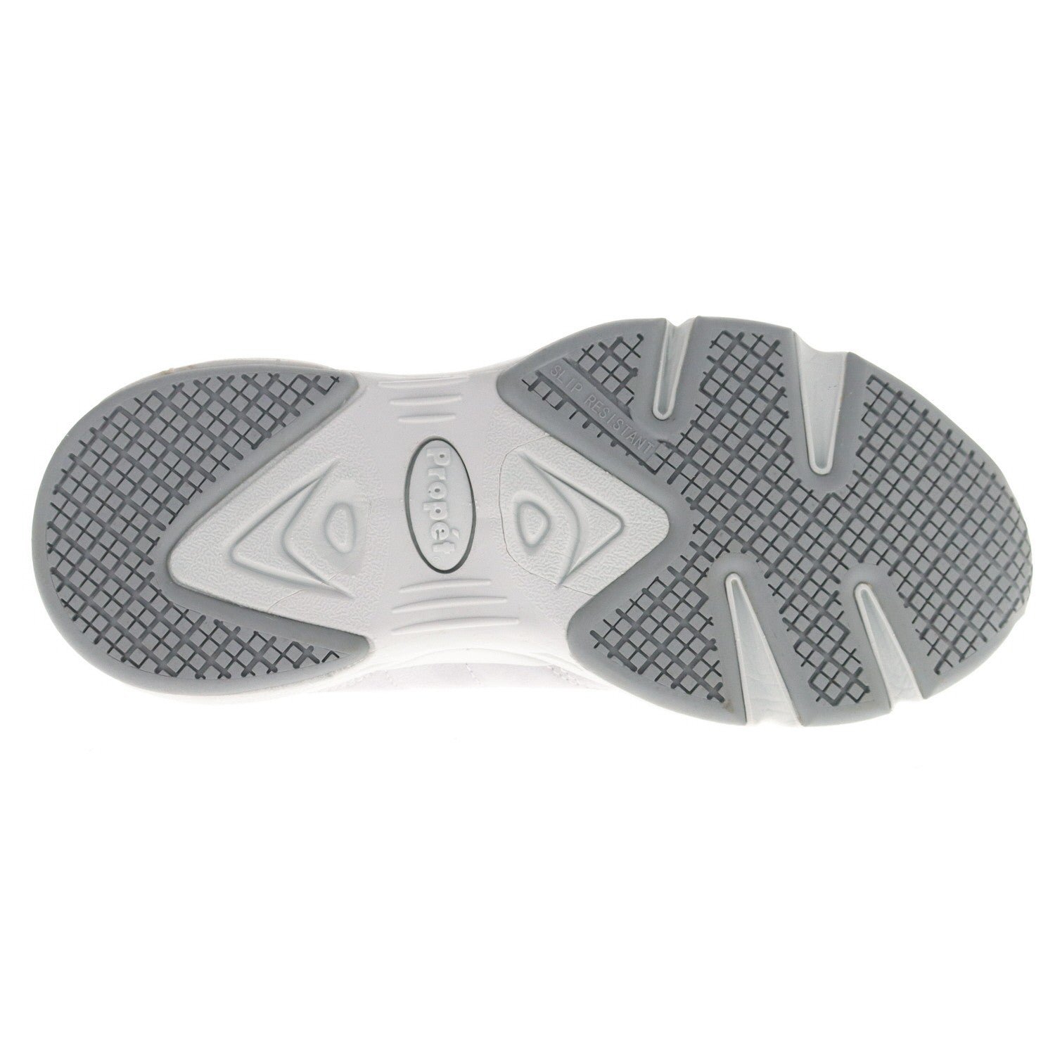 Propet Stability Slip-on Women's Walking Shoe - Grey - bottom view