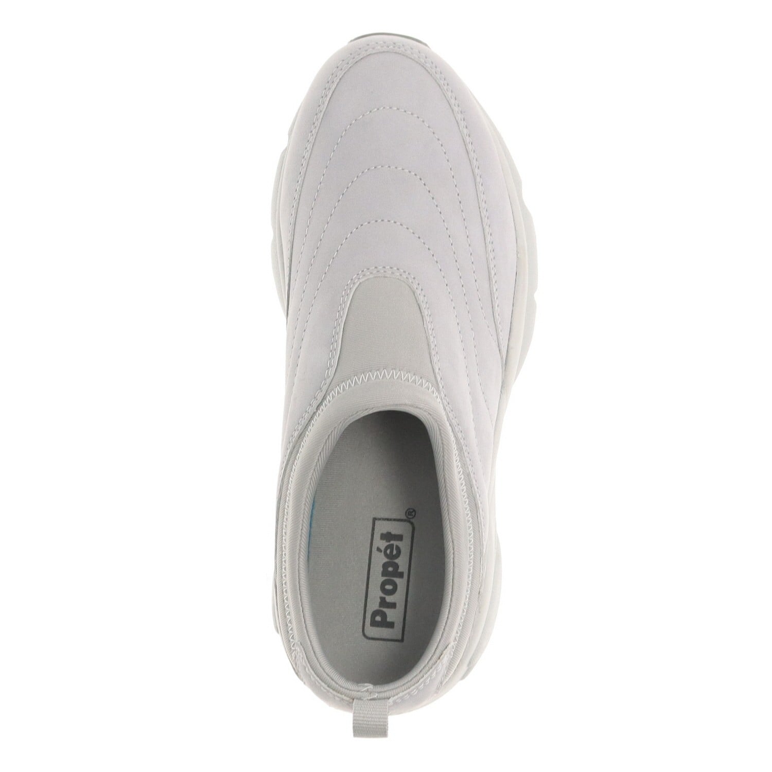 Propet Stability Slip-on Women's Walking Shoe - Grey - top view
