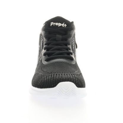Propet TravelBound Hi Women's Sneakers - Black - front view