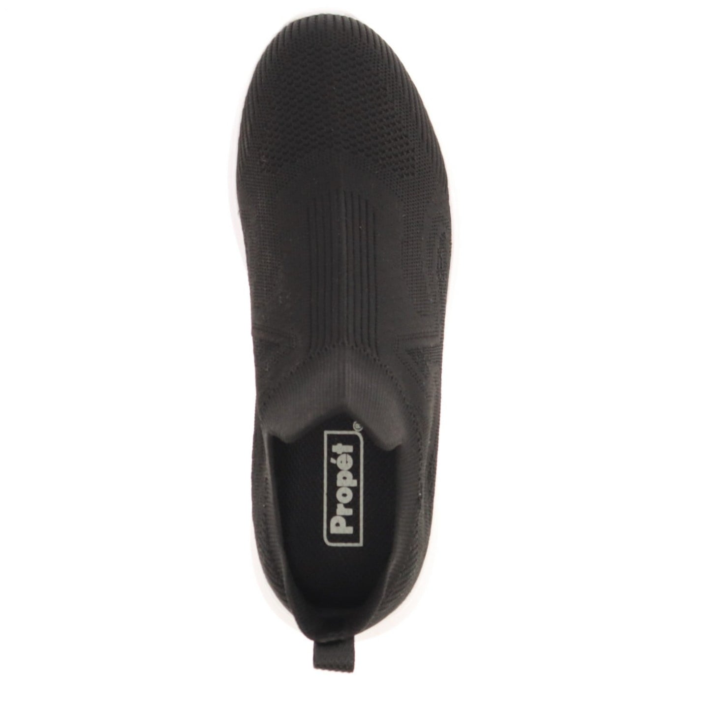 Propet TravelBound Slipon Women's Shoe - Black - top view
