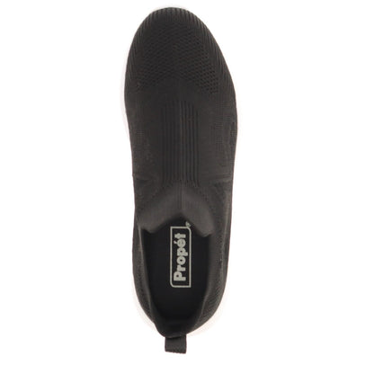Propet TravelBound Slipon Women's Shoe - Black - top view