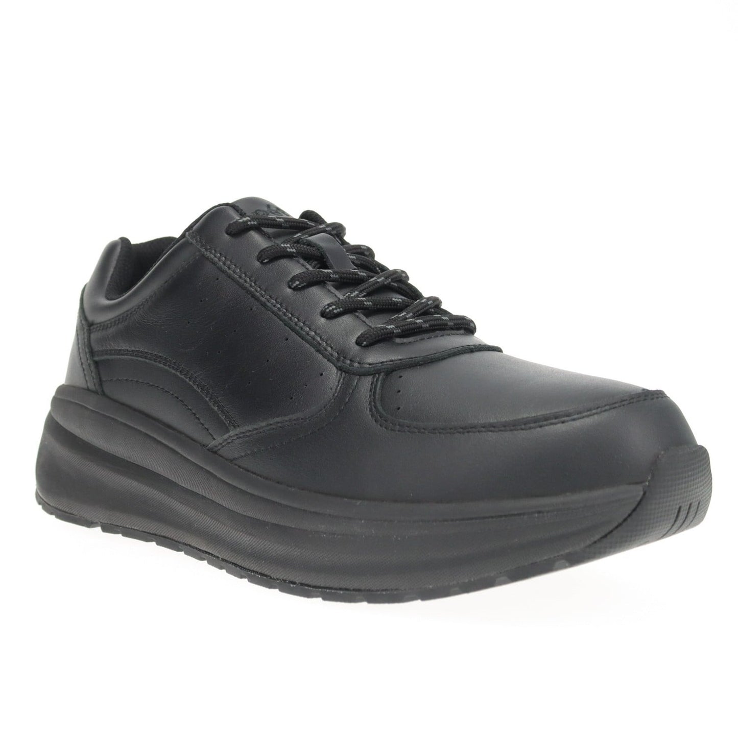 Propet Ultima Men's Walking Shoe - Black - angle main